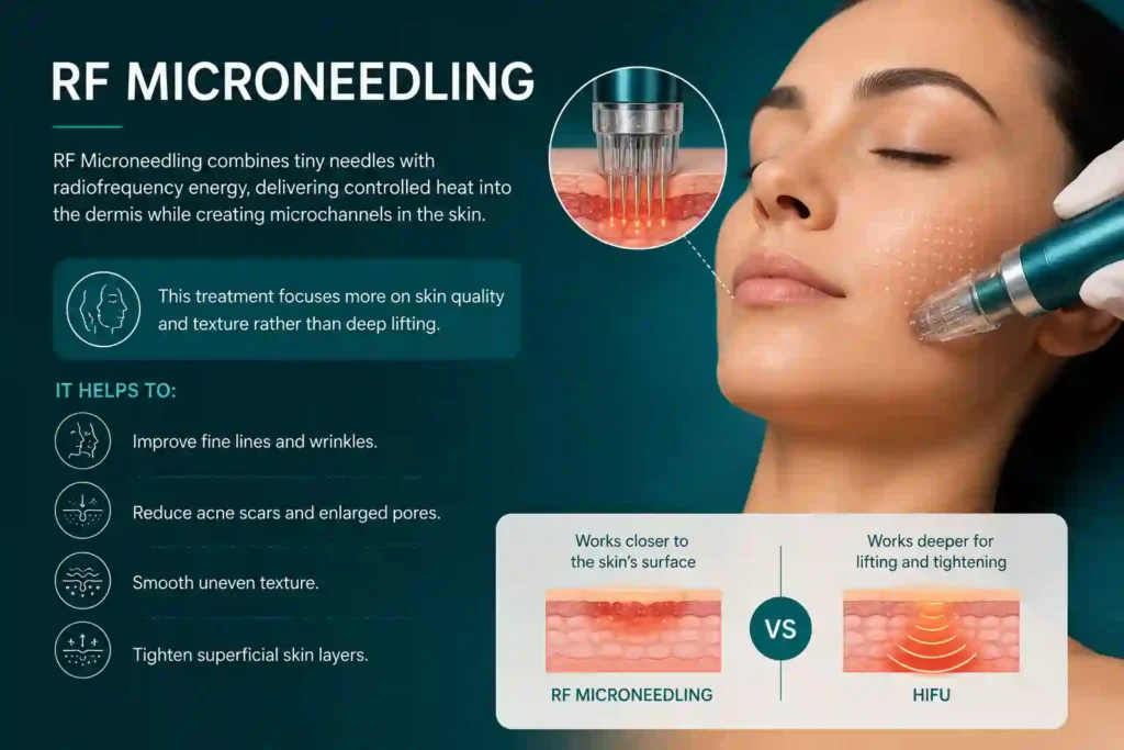 What Does RF Microneedling Do That HIFU Alone Cannot Banbury