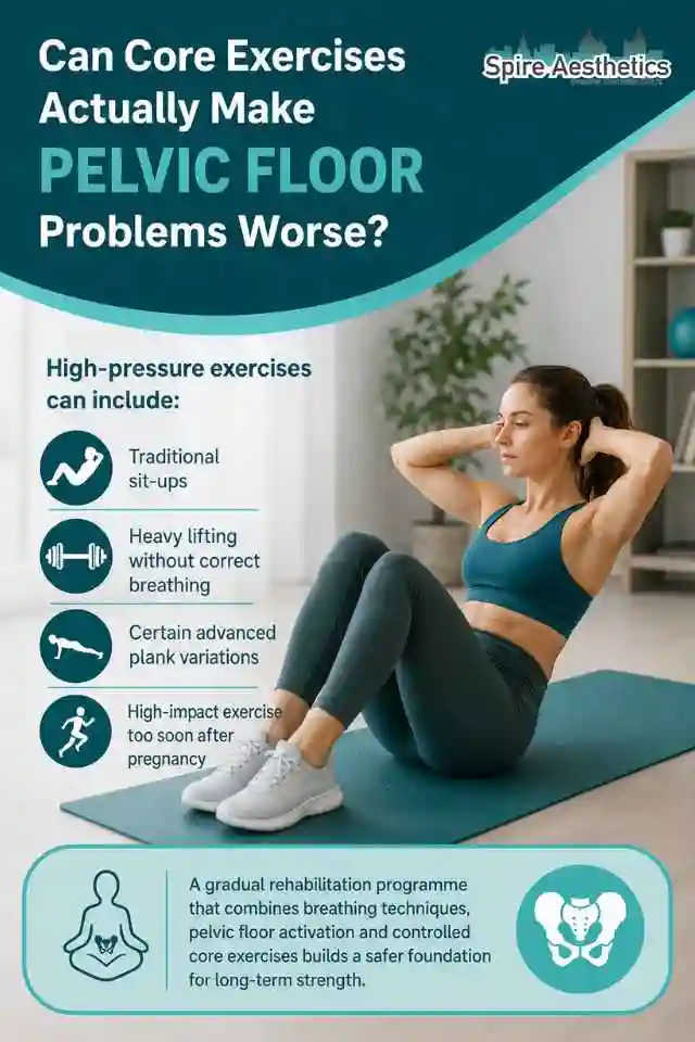 Can Strengthening Your Core Alone Actually Make Pelvic Floor Problems Worse Banbury?